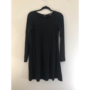 Black long sleeve dress